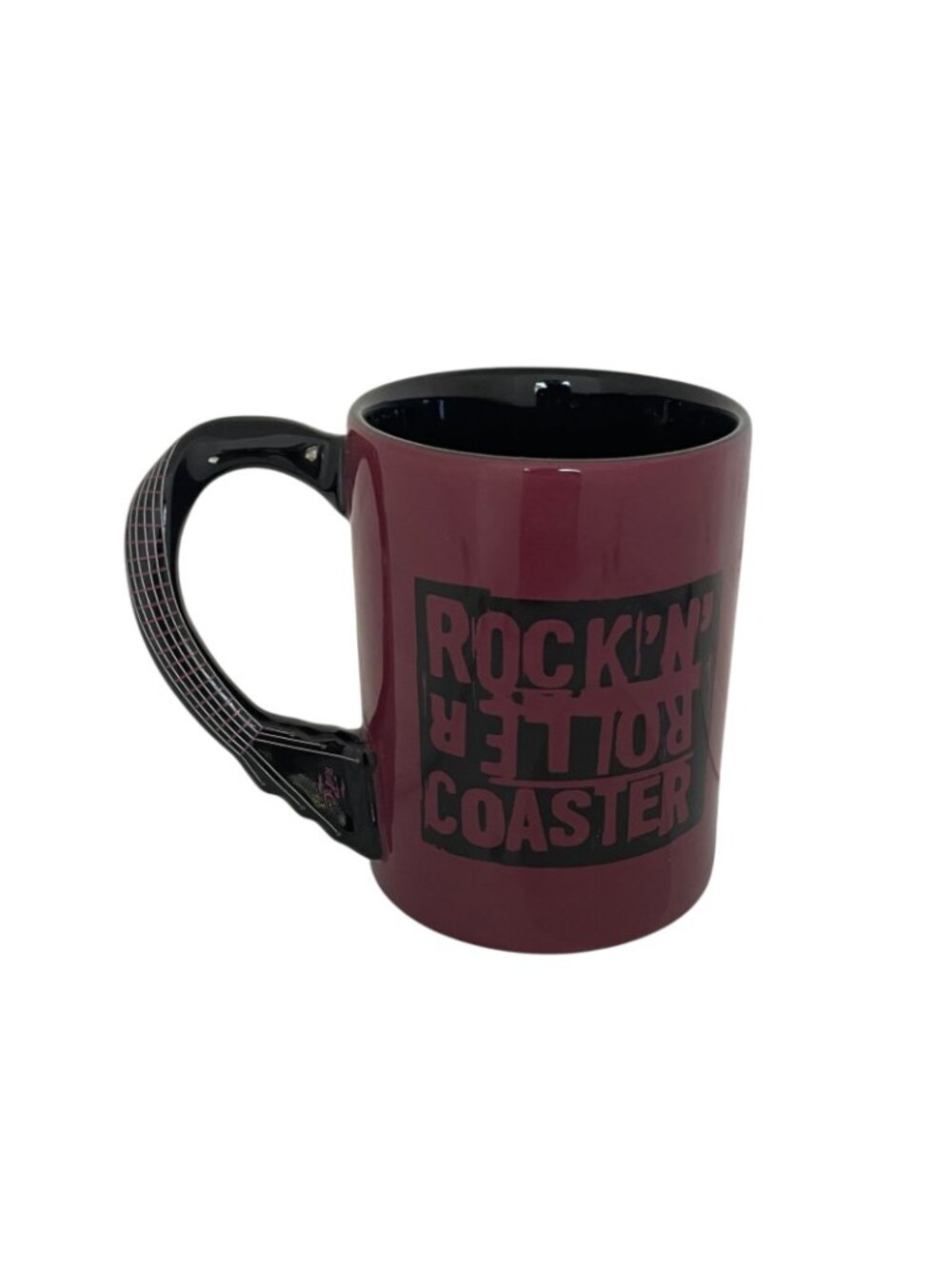 Disney Parks Rock 'n' Roller Coaster Guitar Ceramic Coffee Mug